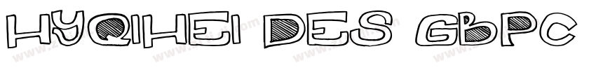 HYQiHei DES GBpc EUC字体转换